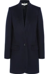 Stella Mccartney Black Bryce Single-button Coat In Blue