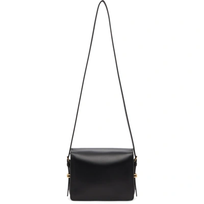 Shop Burberry Black Small Grace Shoulder Bag