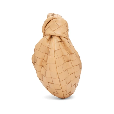 Shop Bottega Veneta Beige Mini Jodie Bag In 2700 Almond