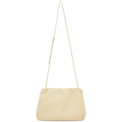 Shop The Row Off-white Large Bourse Clutch In Oyster Pld