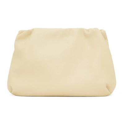 Shop The Row Off-white Large Bourse Clutch In Oyster Pld