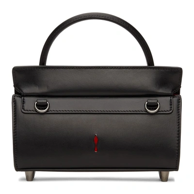 Shop Christian Louboutin Black Small Paloma Baguette Bag