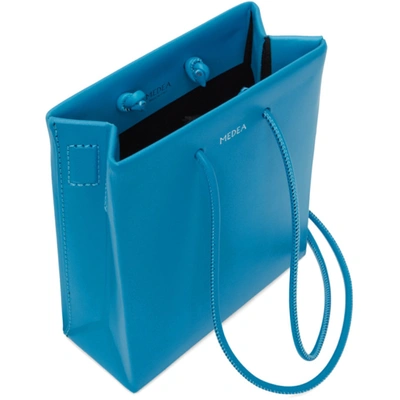 Shop Medea Blue Long Strap Prima Bag In True Blue