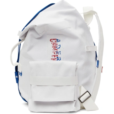 Shop Ader Error White Camper Edition Small Logo Duffle Bag