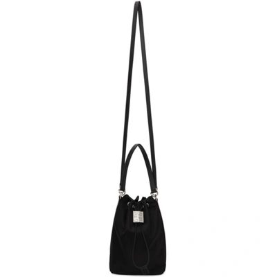 Givenchy 4g Light Bucket Bag In Nylon In Black | ModeSens