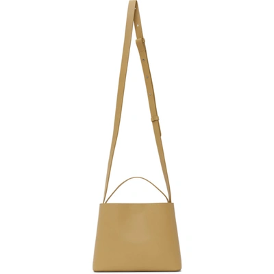Shop Aesther Ekme Yellow Mini Sac Bag In 167 Lark