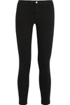 FRAME LE COLOR CROPPED MID-RISE SKINNY JEANS