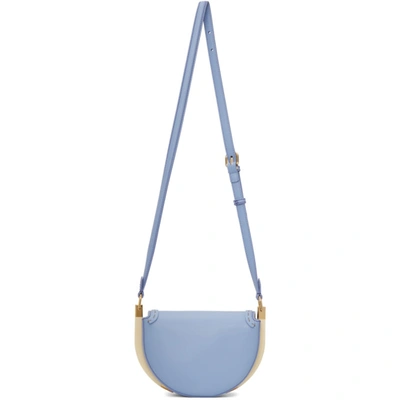 Shop Fendi Blue Moonlight Bag In F1dzg Blue