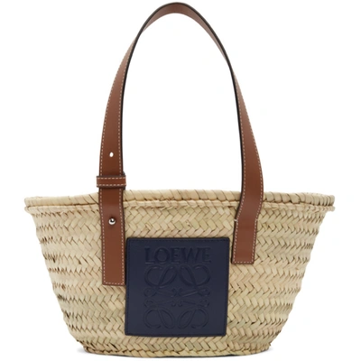 Loewe x Paula's Ibiza Small Woven Anagram Basket Bag