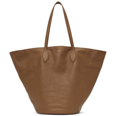 Shop Khaite Tan Medium 'the Osa' Tote In 902 Caramel