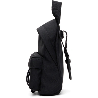 Shop Balenciaga Black Nylon Mini Backpack