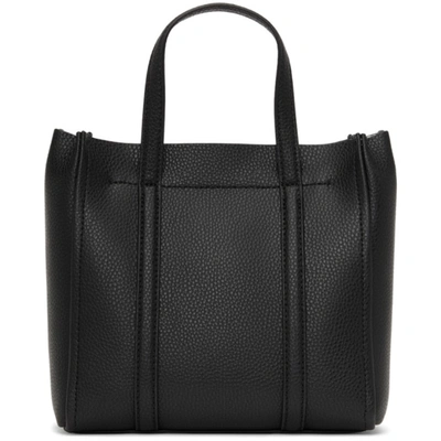 Shop Marc Jacobs Black 'the Mini Shopper' Tote In 001 Black