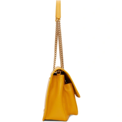 Shop Saint Laurent Yellow Medium Niki Bag In 7004 Saffran