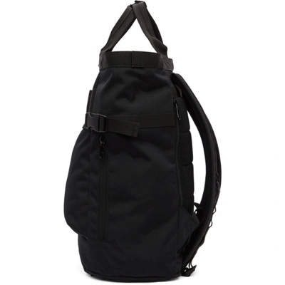 Shop Carhartt Black Payton Carrier Backpack In Black/white