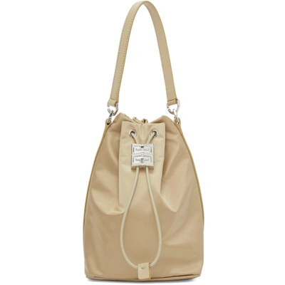 Shop Givenchy Beige Nylon 4g Bucket Bag In 277 Beige Cappuccino