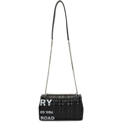 Shop Burberry Black Small Horseferry Lola Bag In Black 2