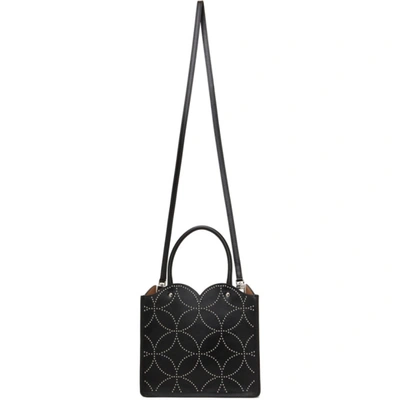 Shop Alaïa Black Macro Arabesque Garance 20 Bag In 999 Black