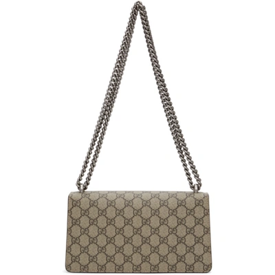 Shop Gucci Beige Small Gg Dionysus Shoulder Bag In 8660 Beige