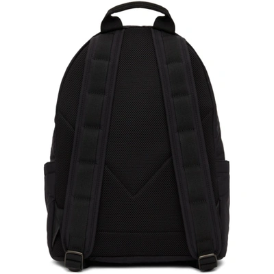 Shop Kenzo Black Tiger Crest Backpack