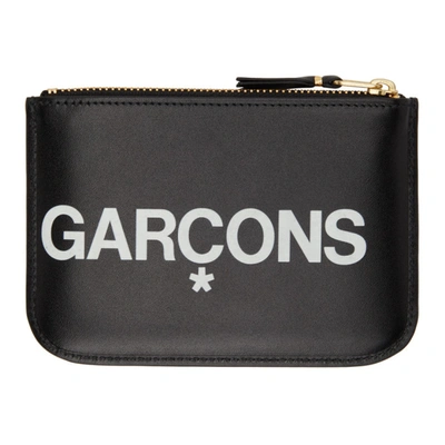 Shop Comme Des Garçons Black Huge Logo Pouch