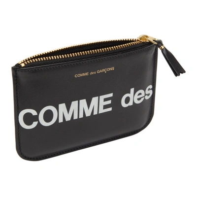 Shop Comme Des Garçons Black Huge Logo Pouch