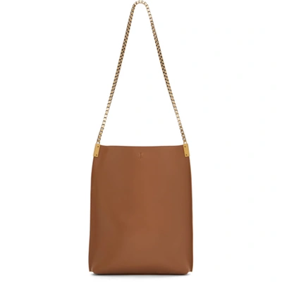 Shop Saint Laurent Brown Small Suzanne Bag In 6309 Brick