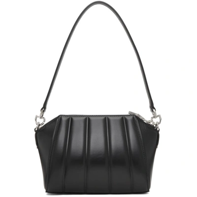 Shop Givenchy Black Xs Quilted Antigona Lock Bag In 001 Black