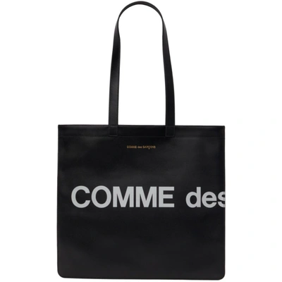 Shop Comme Des Garçons Black Huge Logo Tote