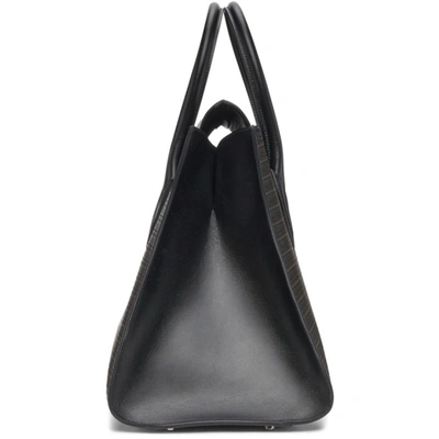 Shop Alaïa Black Sidi 41 Tote In 999 Black