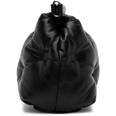 Shop Maison Margiela Black Large Glam Slam Bag In T8013 Black