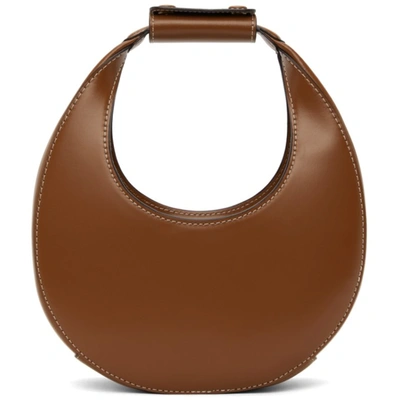 Shop Staud Brown Mini Moon Bag