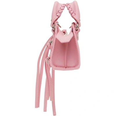 Shop Balenciaga Pink Super Nano Neo Classic Bag In 5906 Candy Pink