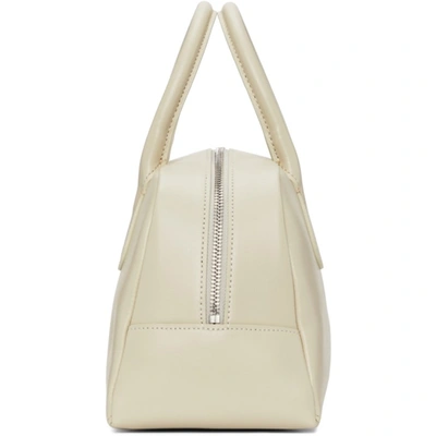 Ssense Exclusive Off-white Mini Classic Golf Bag In Oyster White