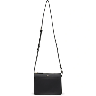 Shop Apc Black Mini Ella Bag In Lzz Black