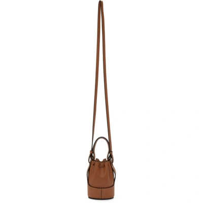 Shop Loewe Tan Nano Balloon Bag In 2530 Tan