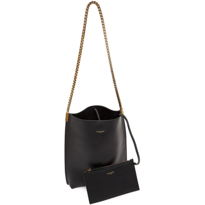 Shop Saint Laurent Black Small Suzanne Bag In 1000 Black