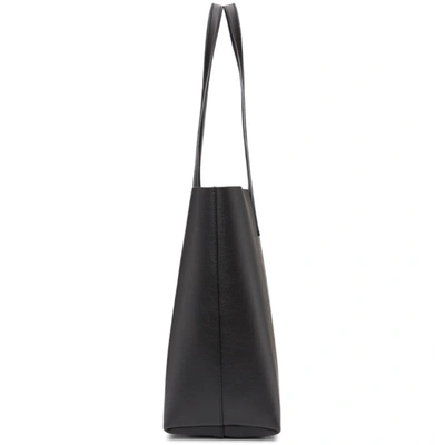 Shop Saint Laurent Black East/west Shopping Tote In 1000 Black