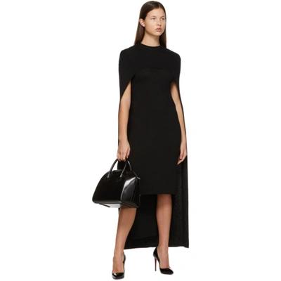 Givenchy Antigona Mini Top Handle Bag In Grained Leather In Black
