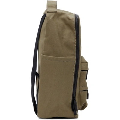 Shop Marc Jacobs Green 'the Backpack' Backpack In 372 Slate Green