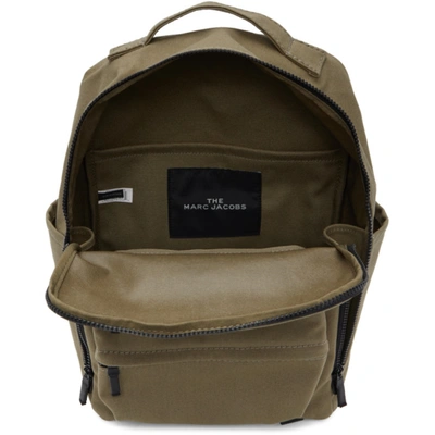 Shop Marc Jacobs Green 'the Backpack' Backpack In 372 Slate Green