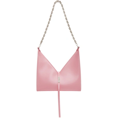 Givenchy Pink Small Cut Out With Chain Bag In 661 Baby Pink