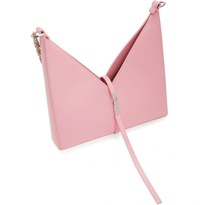 Givenchy Pink Small Cut Out With Chain Bag In 661 Baby Pink