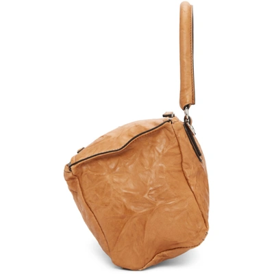 Shop Givenchy Tan Small Pandora Bag