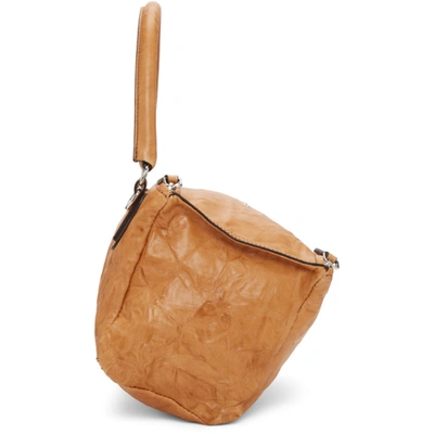 Shop Givenchy Tan Small Pandora Bag
