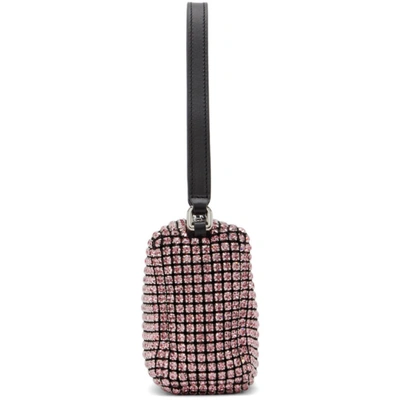 Shop Alexander Wang Pink Medium Rhinestone Heiress Bag In 671 Prism