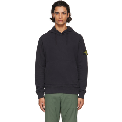 Stone island navy hot sale hoodie