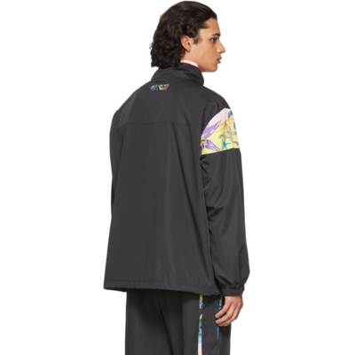 Shop Versace Black Trésor De La Mer Jacket In 5y010 Black