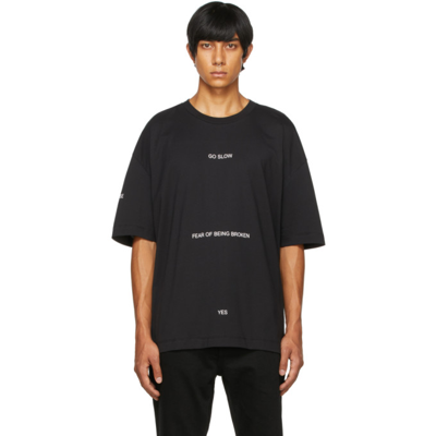 Shop Etudes Studio Black Martine Syms Edition Spirit Go Slow T-shirt