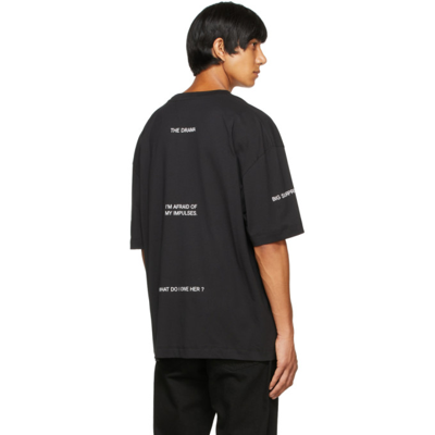 Shop Etudes Studio Black Martine Syms Edition Spirit Go Slow T-shirt