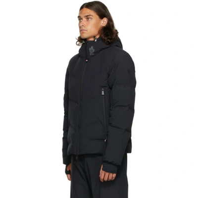 Shop Moncler Black Down Arcesaz Jacket In 999 Black